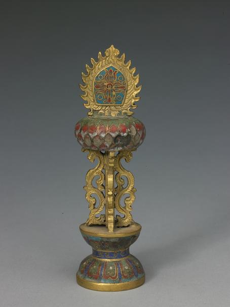 搯丝珐琅八供养