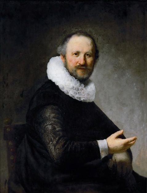 Rembrandt van Rijn -- Portrait of a Seated Man