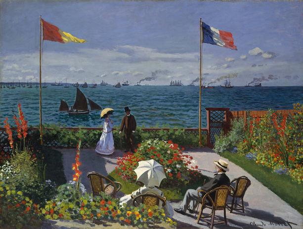 Garden at Sainte-Adresse, 1867