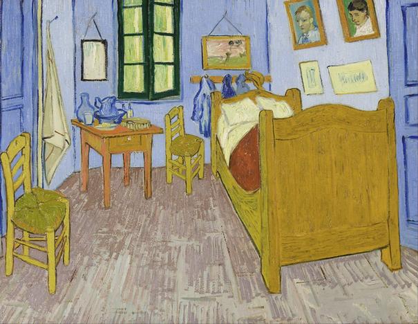 Van Goghs Bedroom in Arles 1889