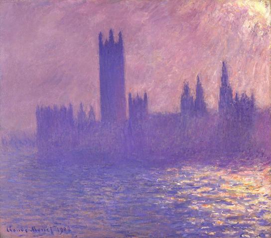 House of Parliament, Sunlight Effect, 1903