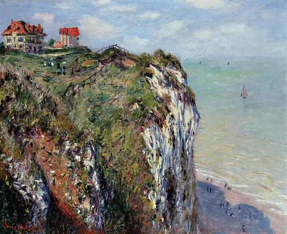 The Cliff at Dieppe, 1882