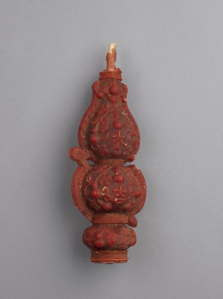 红色大吉字葫芦式蜡