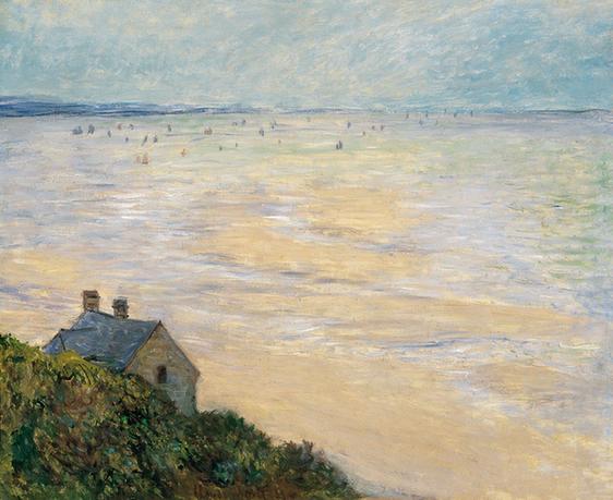 The Hut in Trouville, Low Tide, 1881