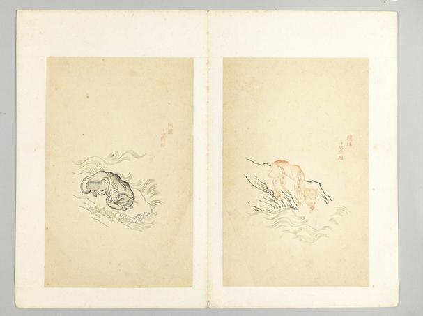 十竹斋五色笺谱册