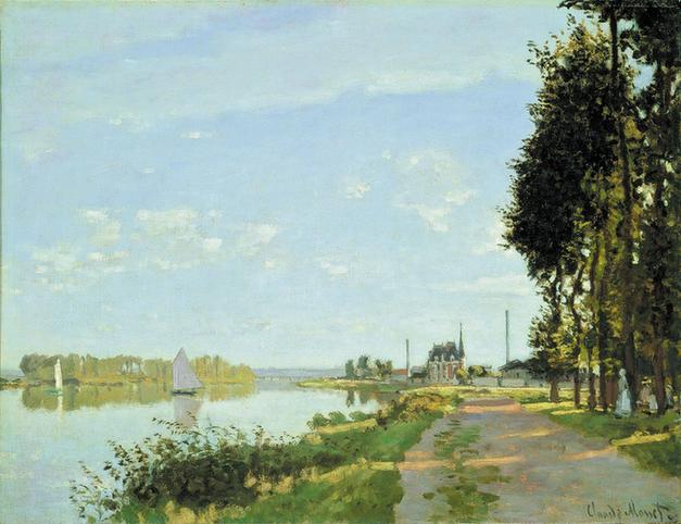The Promenade at Argenteuil, 1872