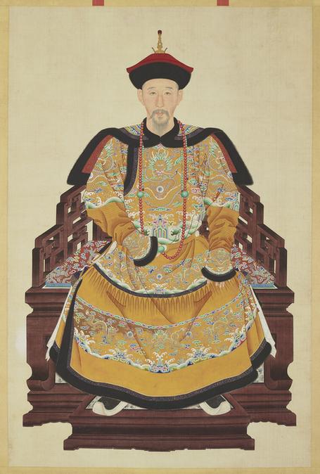 历代帝王贵妃大臣朝服像(怡亲王胤祥)