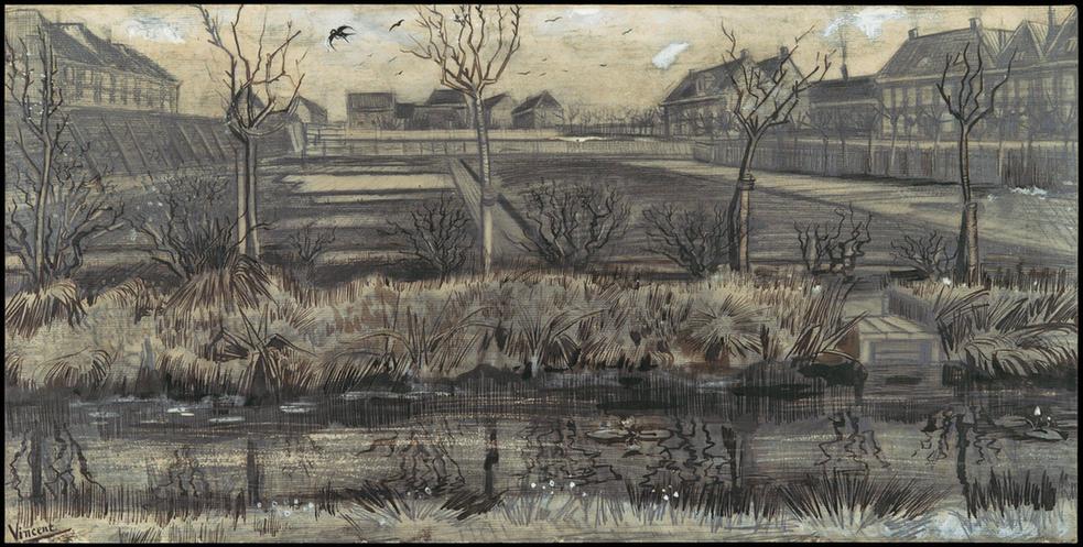 Vincent van Gogh--Nursery on Schenkweg