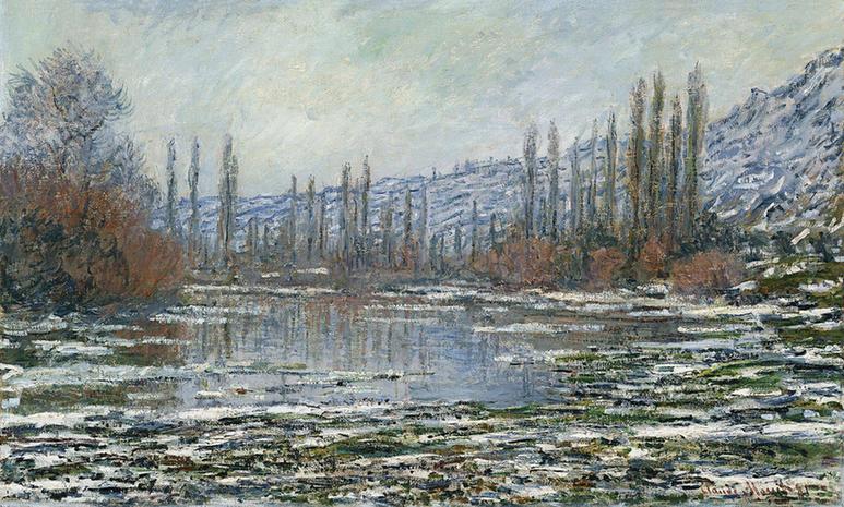The Thaw at Vetheuil, 1880