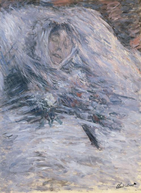 Camille Monet on her Deathbed, 1879