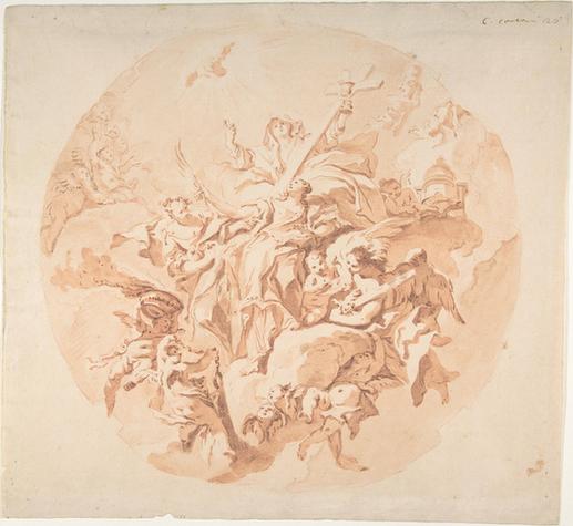 Carlo Innocenzo Carloni--Saint Lucy in Glory