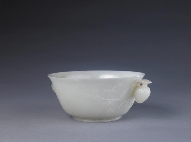 痕都斯坦青玉双耳碗