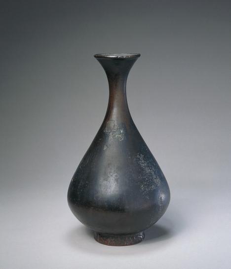 大德一年款铜玉壶春瓶