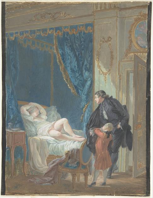 Pierre Antoine Baudouin--Le Matin (Morning)