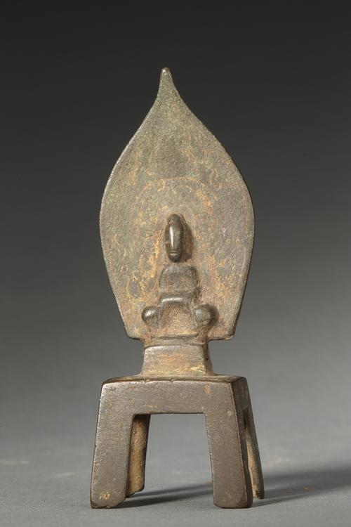 铜高奴造禅定佛坐像