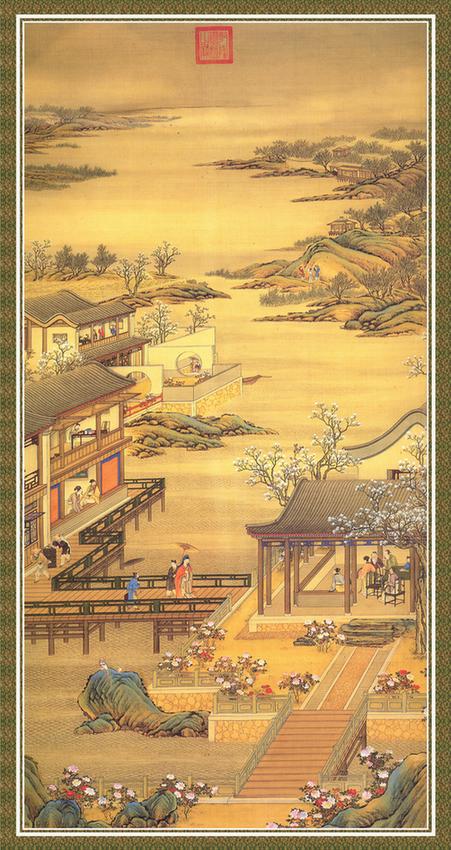 十二月令图（4月）