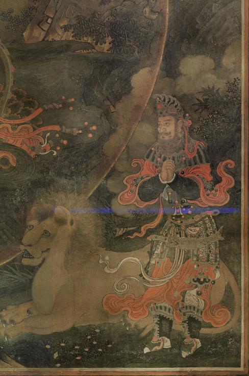 文殊菩萨坐像（无色差版）