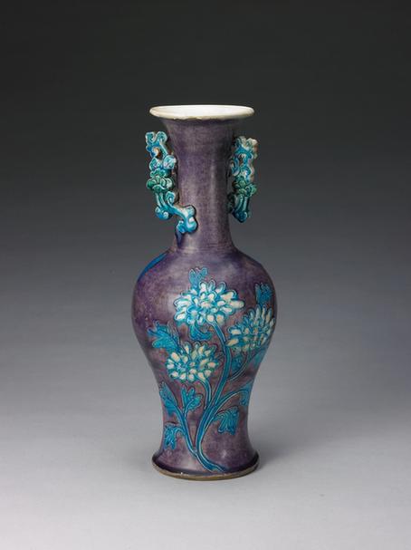 珐花紫地花耳凤尾尊