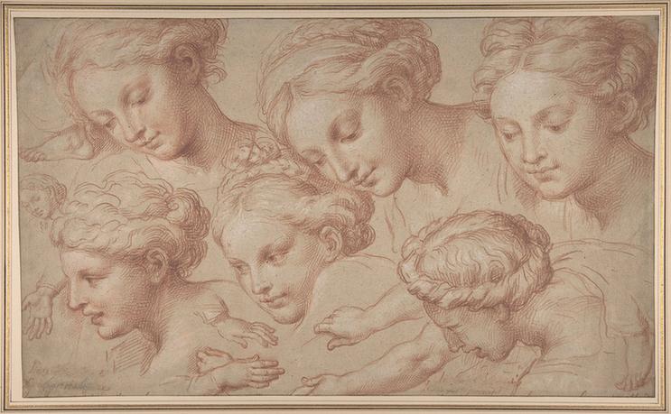 Michel Corneille the Younger--Copies after Raphael