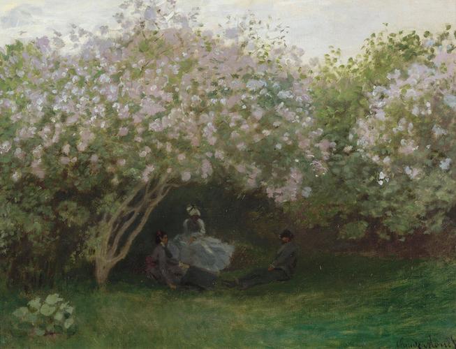Lilacs, Grey Weather, 1872