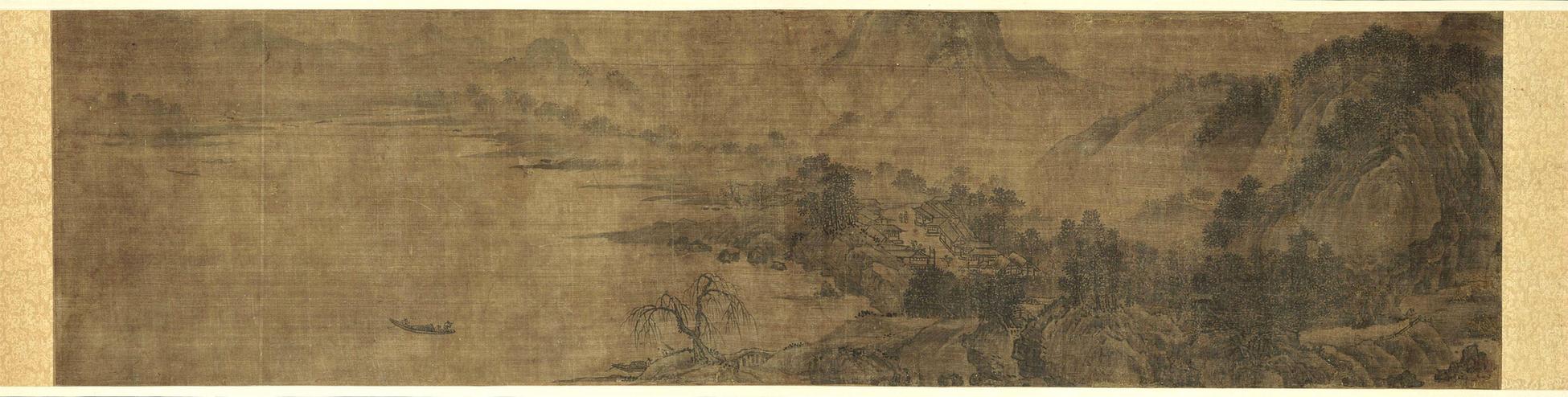 潇湘八景-山市晴岚