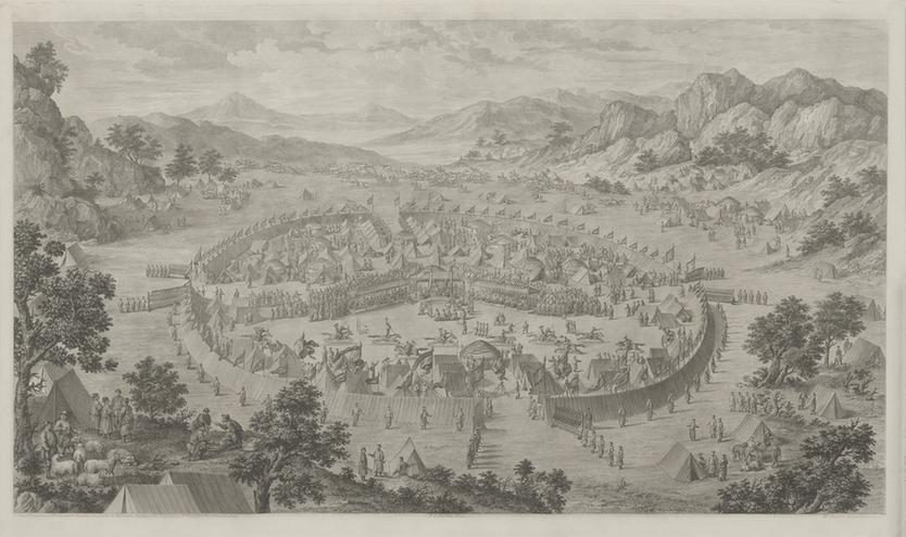 平定两金川得胜图册