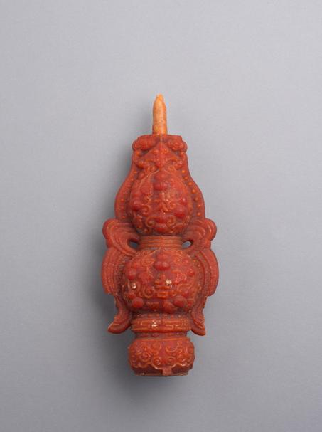 红色大吉字葫芦式蜡