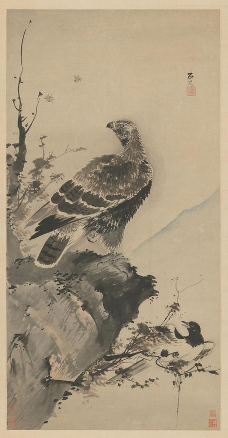 鹰鹊图