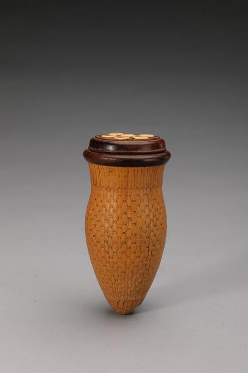 匏制渔篓纹蝈蝈笼