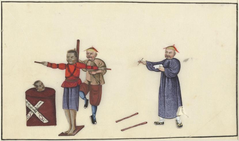 清代刑罚记录图册-3