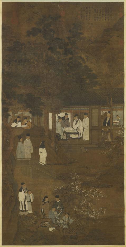 洛阳耆英会图轴