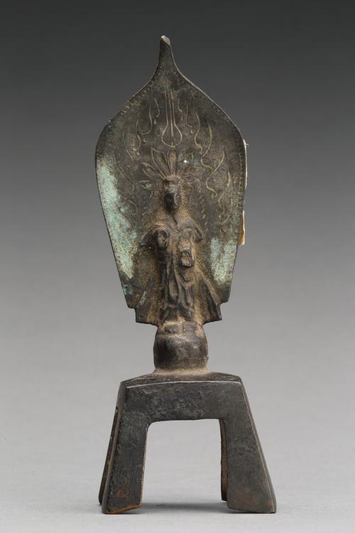 铜鎏金观音菩萨立像