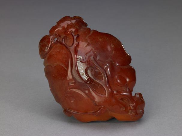 蜜蜡玉兰花形洗