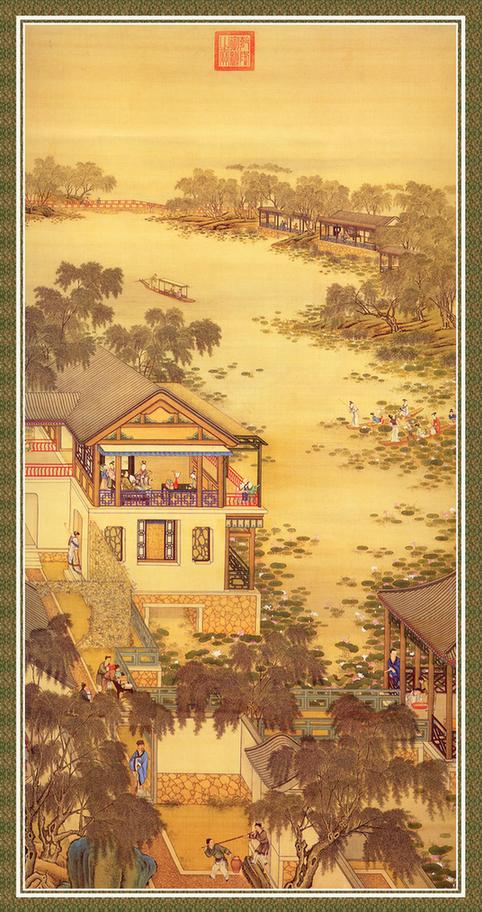 十二月令图（6月）