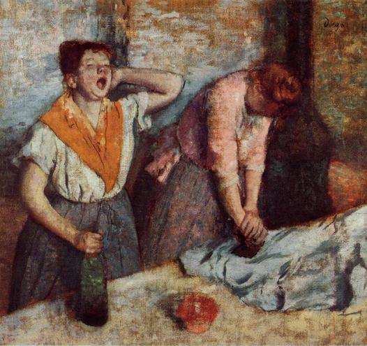 Laundry Girls Ironing - - Norton Simon Museum (USA)