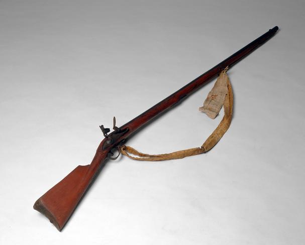 霍硕特贝勒恭进燧发枪