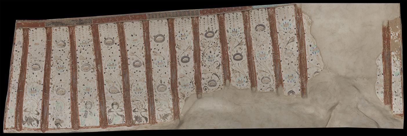 窟主室人字披西披