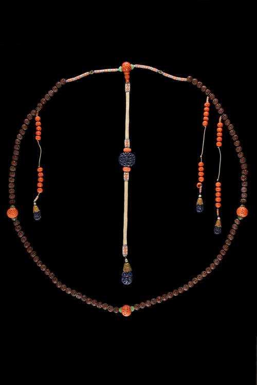 雕核十八罗汉朝珠