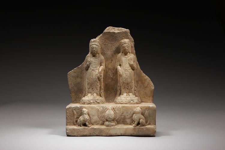 石张茂仁造双观音像