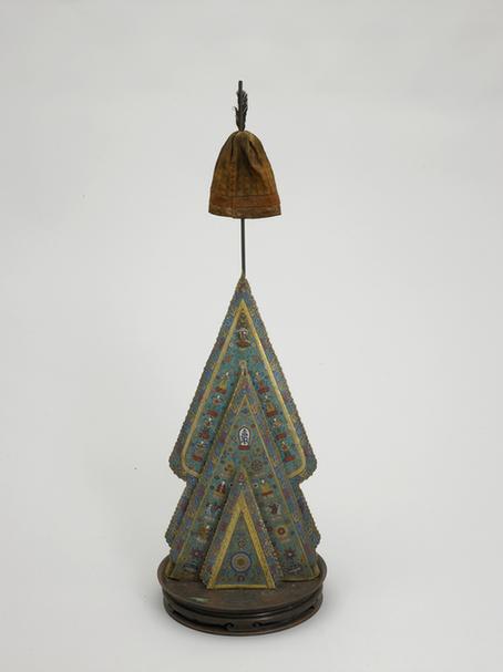 掐丝珐琅巴苓供