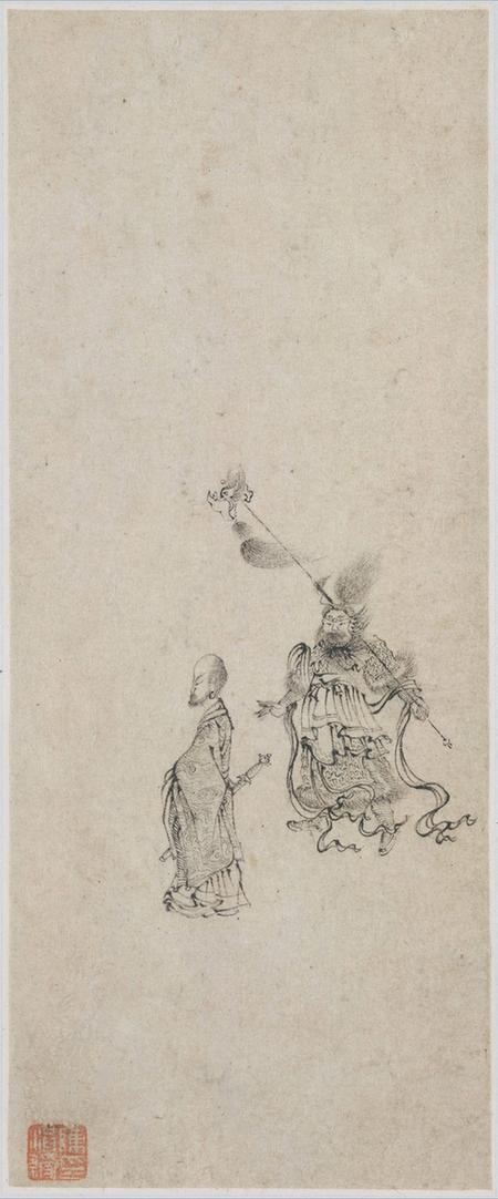 山水物件花卉册13开