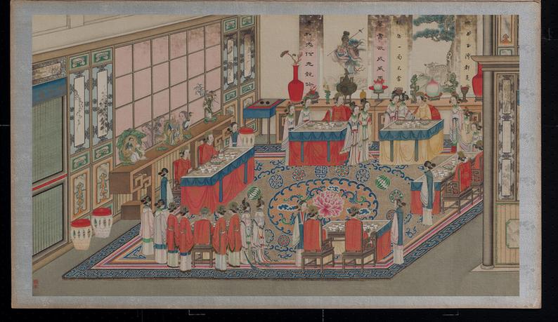 贾府贾母八旬大庆