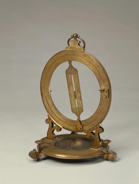 地平经纬赤道日晷仪