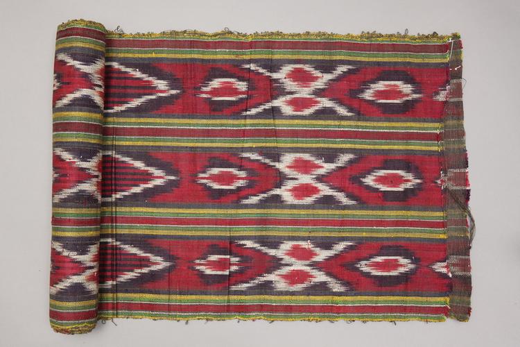 彩色树皮纹和阗绸