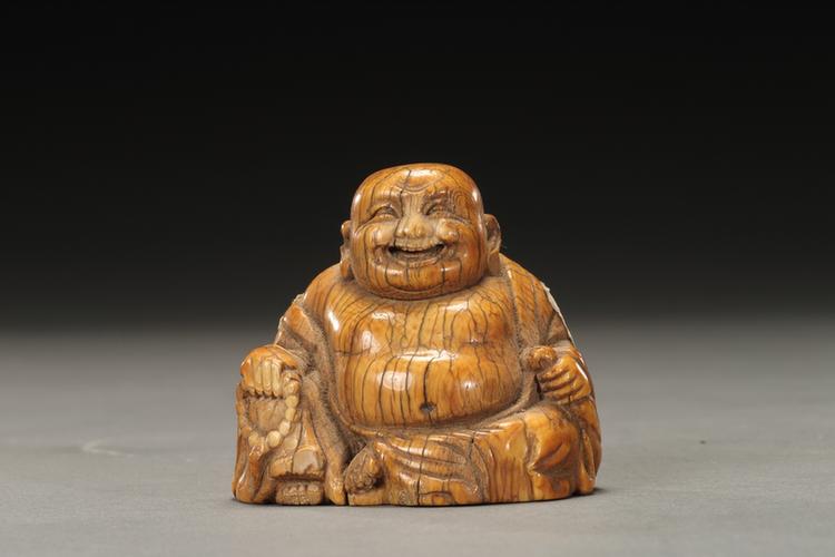 象牙雕弥勒佛像