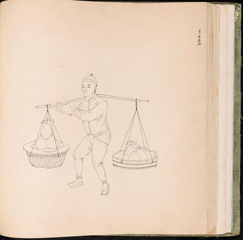 白描街头买卖画册-69