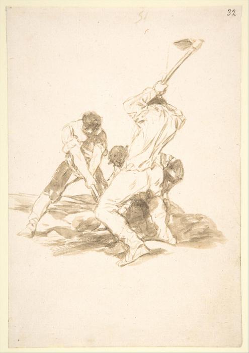 Goya--Gravediggers; Images