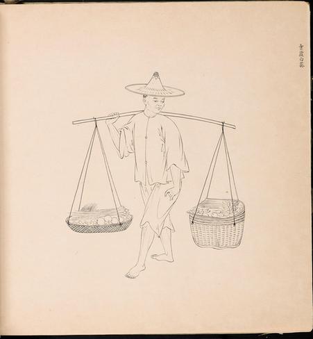 白描街头买卖画册-142