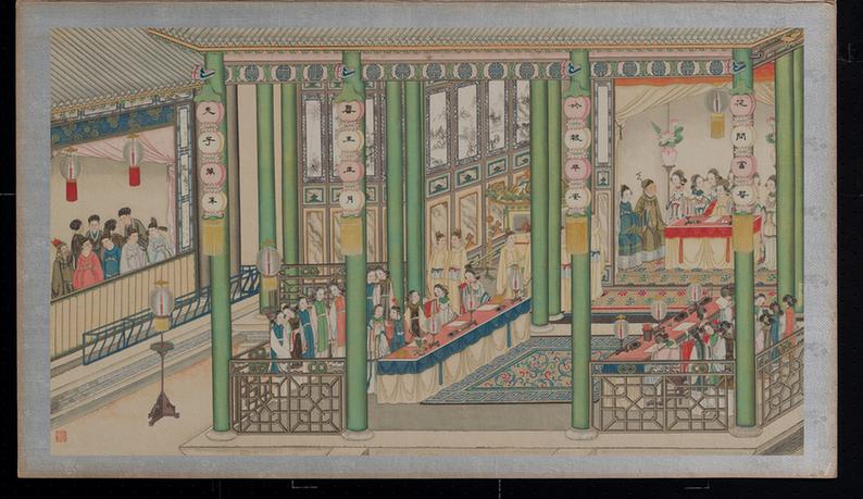 贵妃筵宴题大观园