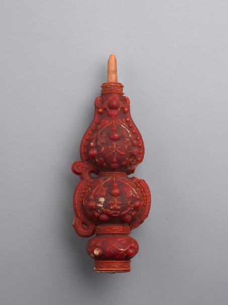 红色大吉字葫芦式蜡